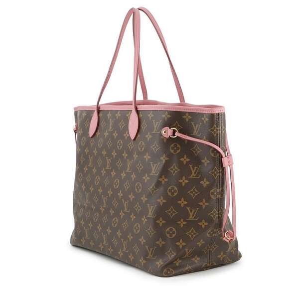 LOUIS VUITTON Neverfull Size GM Monogram / Ikat Flower Rose Velours M40877 - Picture 2 of 12